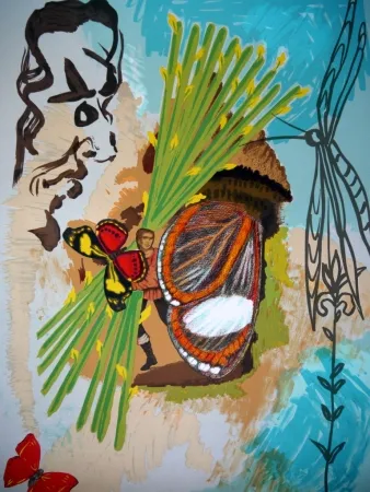 Litografía Dali - THE OVERSEER