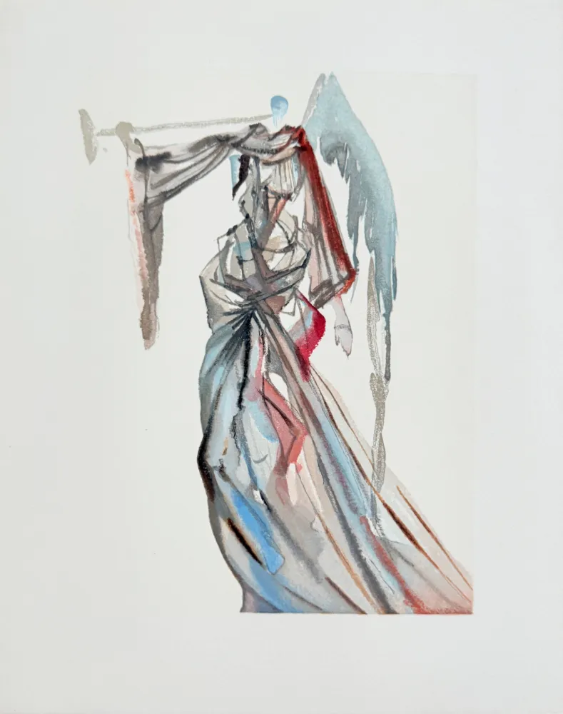 Grabado En Madera Dali - The Paradise, Canto 10 - The Angel of the Sun