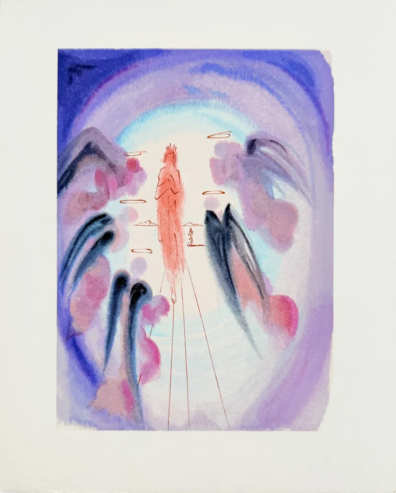 Grabado En Madera Dali - The Paradise, Canto 24 - The Joy of the Blessed