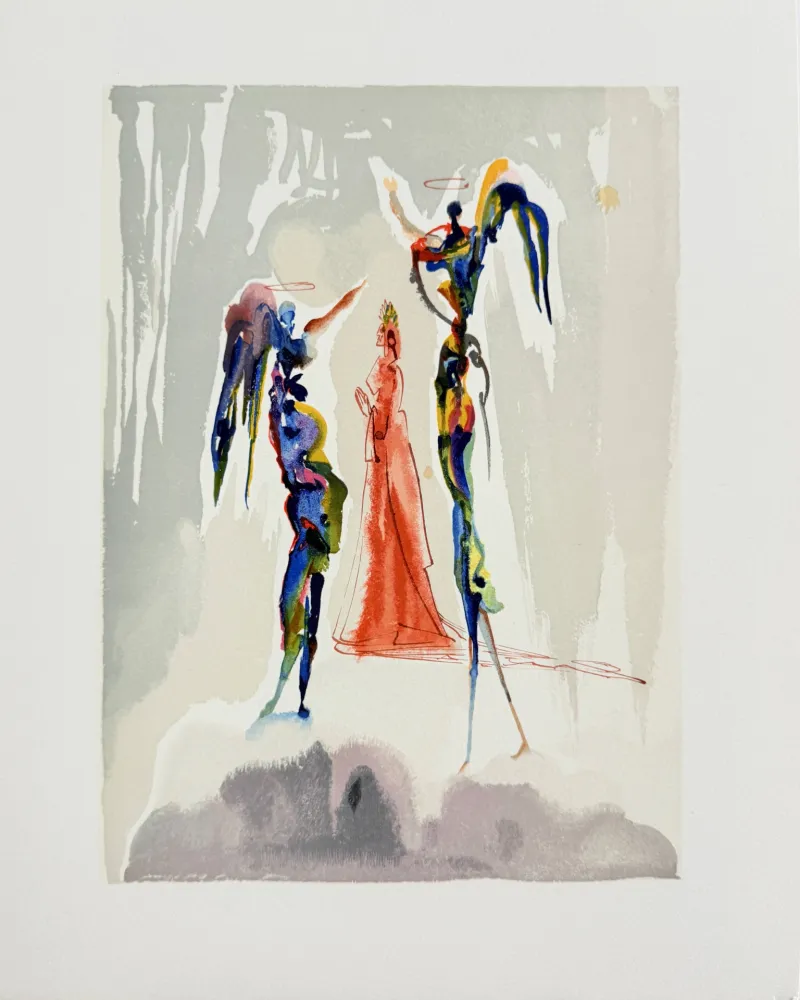 Grabado En Madera Dali - The Paradise, Canto 27 - The Gloria Patri