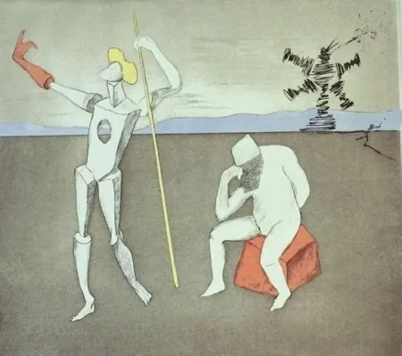 Aguafuerte Y Aguatinta Dali - The Power of Thought