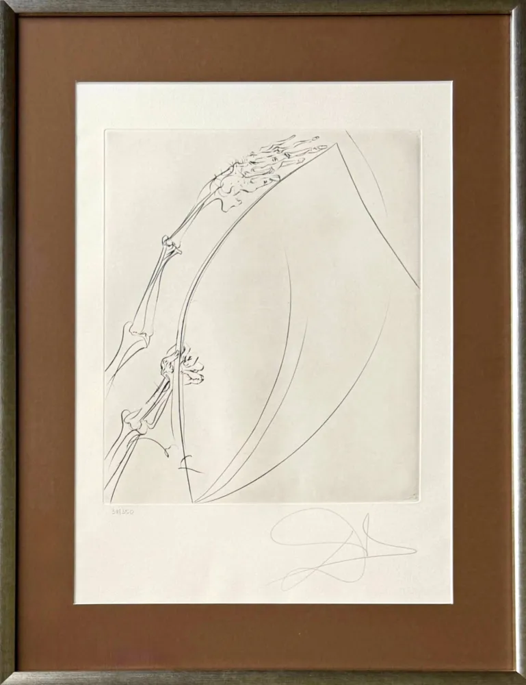 Aguafuerte Dali - The Rod