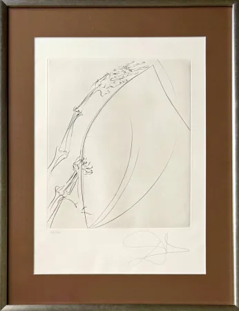 Aguafuerte Dali - The Rod