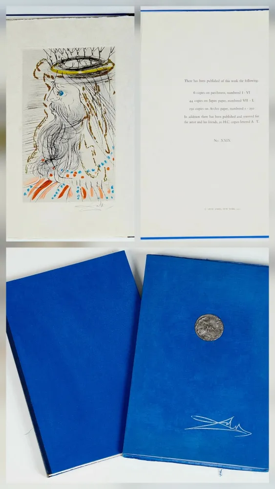 Libro Ilustrado Dali - The Song of Songs of King Solomon Deluxe Japan