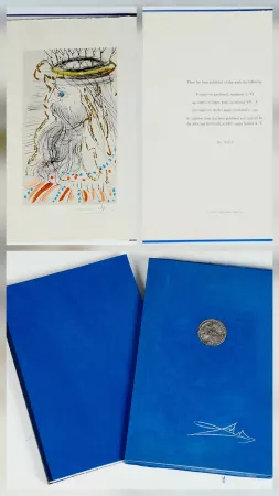 Libro Ilustrado Dali - The Song of Songs of King Solomon Deluxe Japan