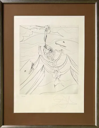 Aguafuerte Dali - The Struggle