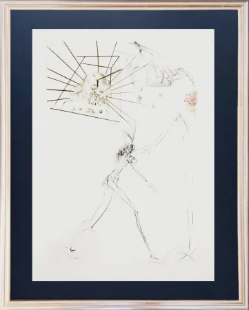 Aguafuerte Dali - The Three False Barons