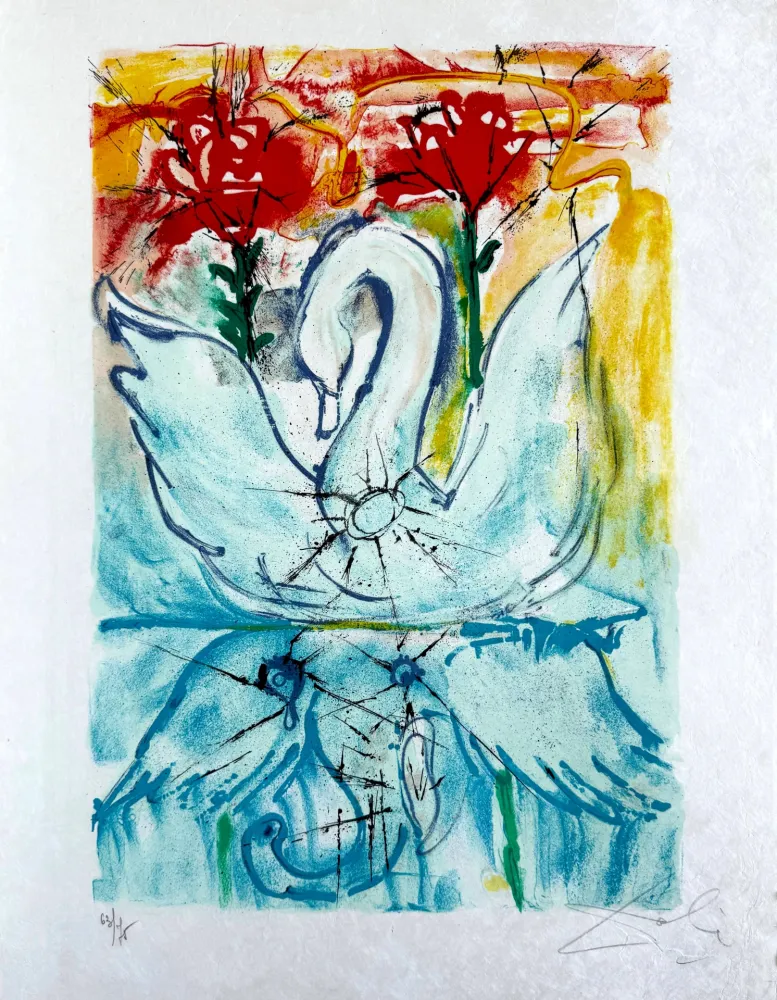 Litografía Dali - The Ugly Duckling