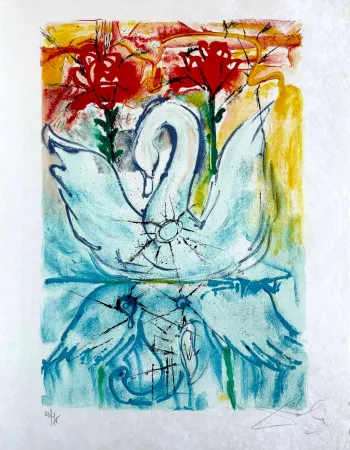 Litografía Dali - The Ugly Duckling