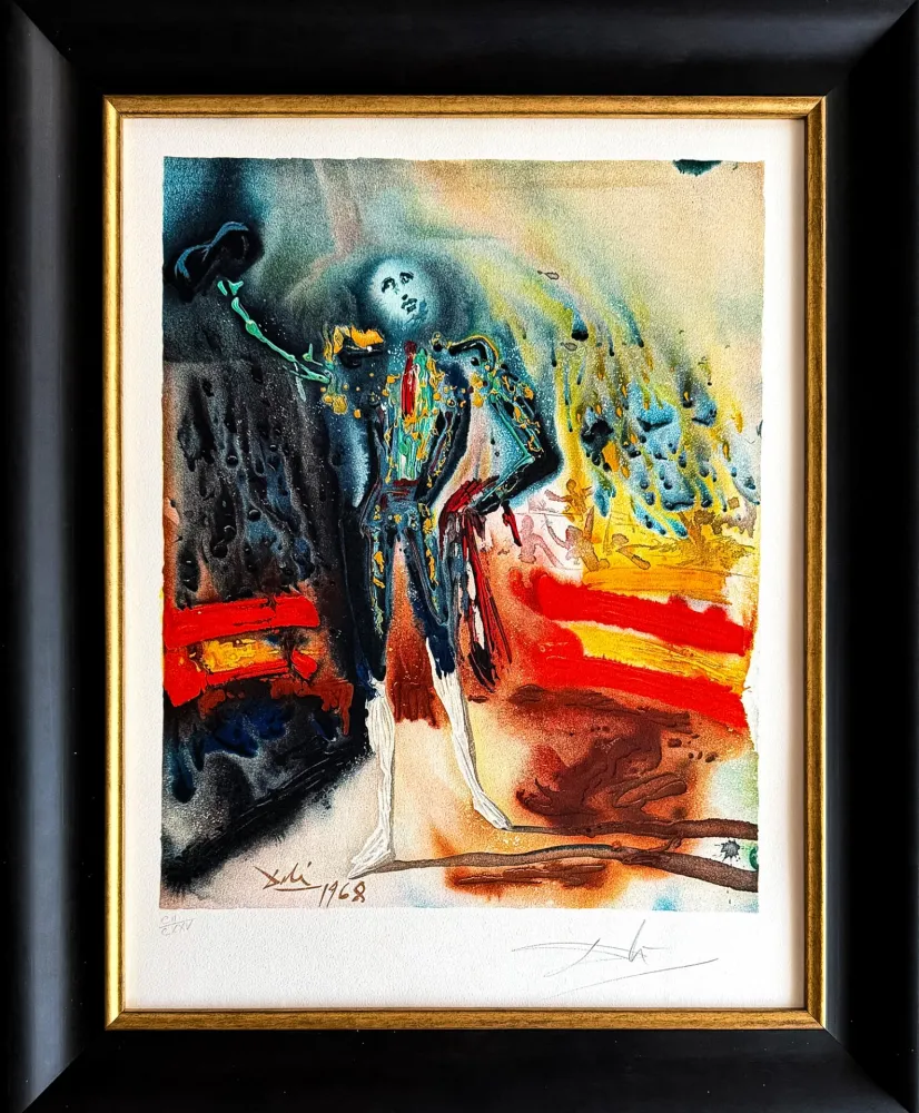 Litografía Dali - Tribute to Escamillo