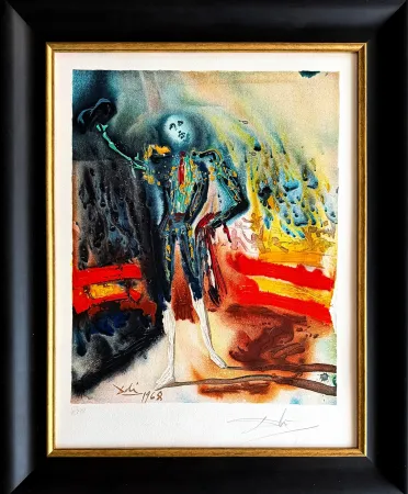 Litografía Dali - Tribute to Escamillo