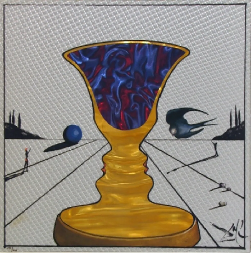 Litografía Dali - Tristan & Isolde