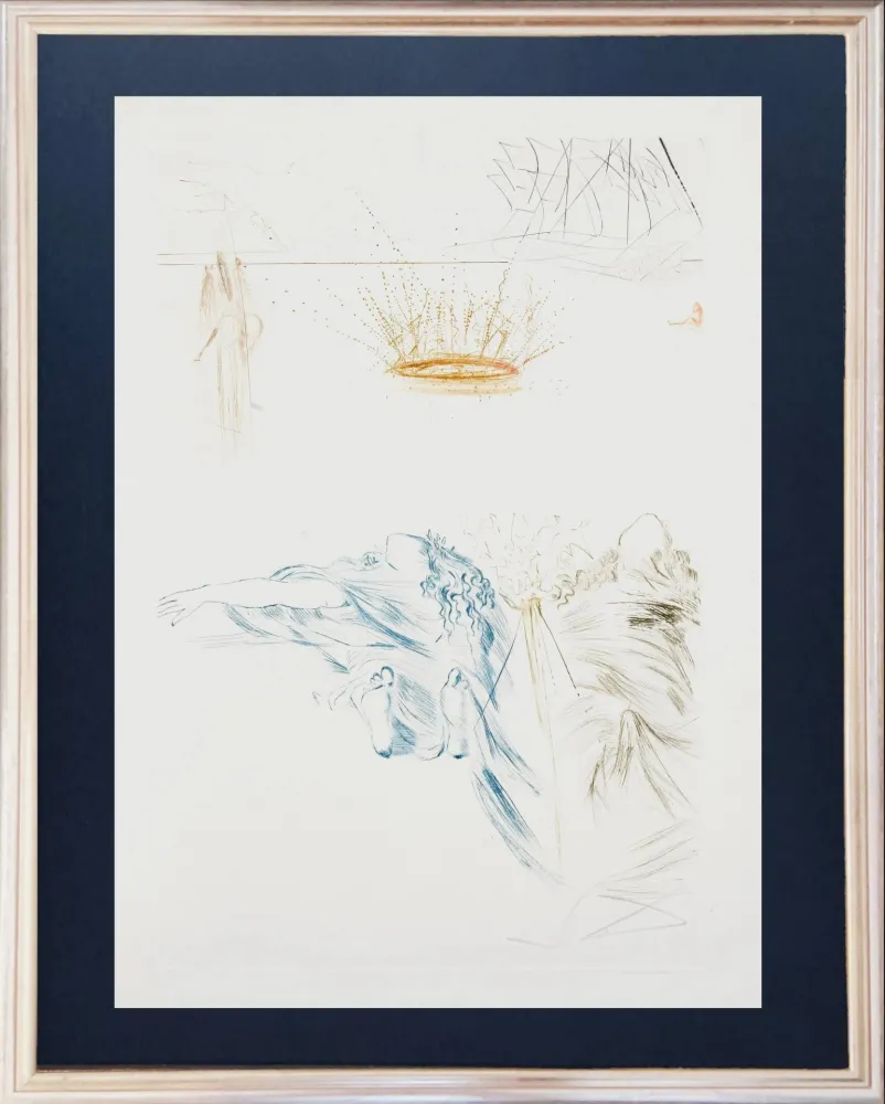Aguafuerte Dali - Tristram's Testament
