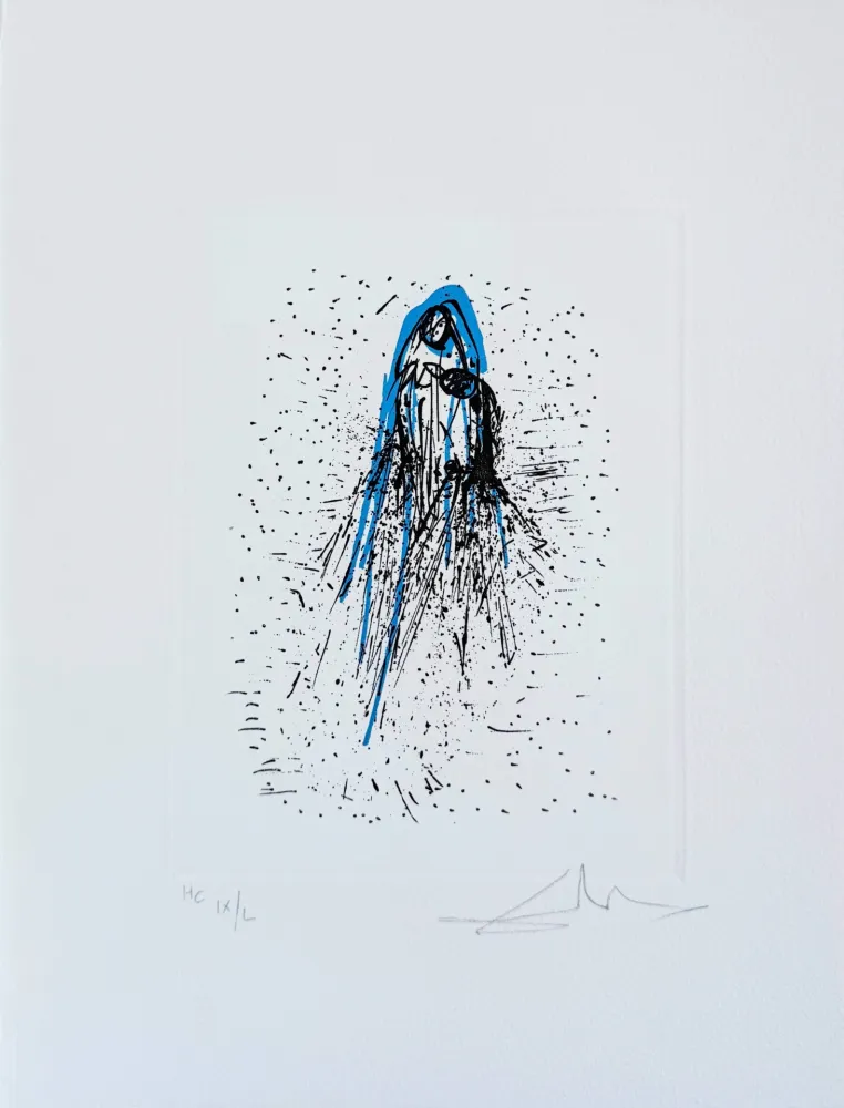Aguafuerte Dali - Virgo