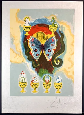 Litografía Dali - Wealth Health Fame and Love