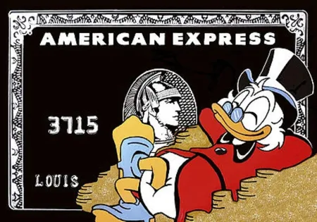 Serigrafía Darbon - SCROOGE x BLACK AMEX
