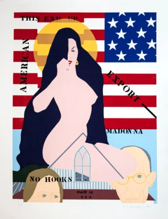 Serigrafía D'arcangelo - American Madonna No. 1