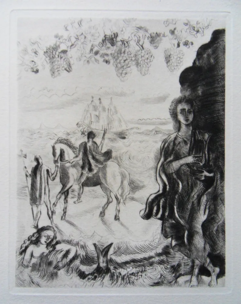 Grabado David - El Desdichado