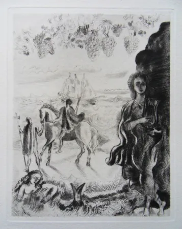 Grabado David - El Desdichado