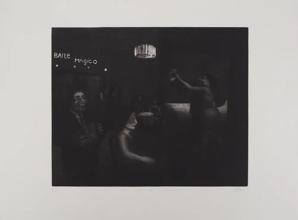 Grabado Davies - Un soir de la semaine