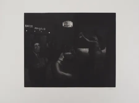 Grabado Davies - Un soir de la semaine