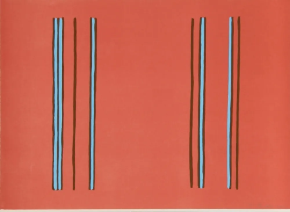 Litografía Davis - Lilac