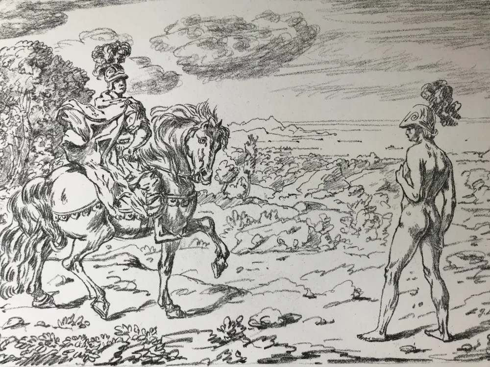 Litografía De Chirico - Alexandros