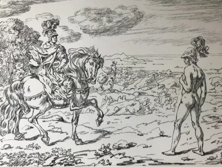 Litografía De Chirico - Alexandros