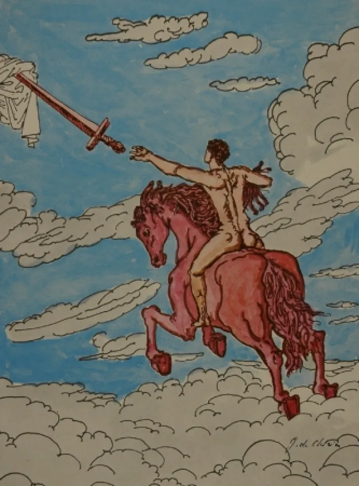 Libro Ilustrado De Chirico - Apocalisse