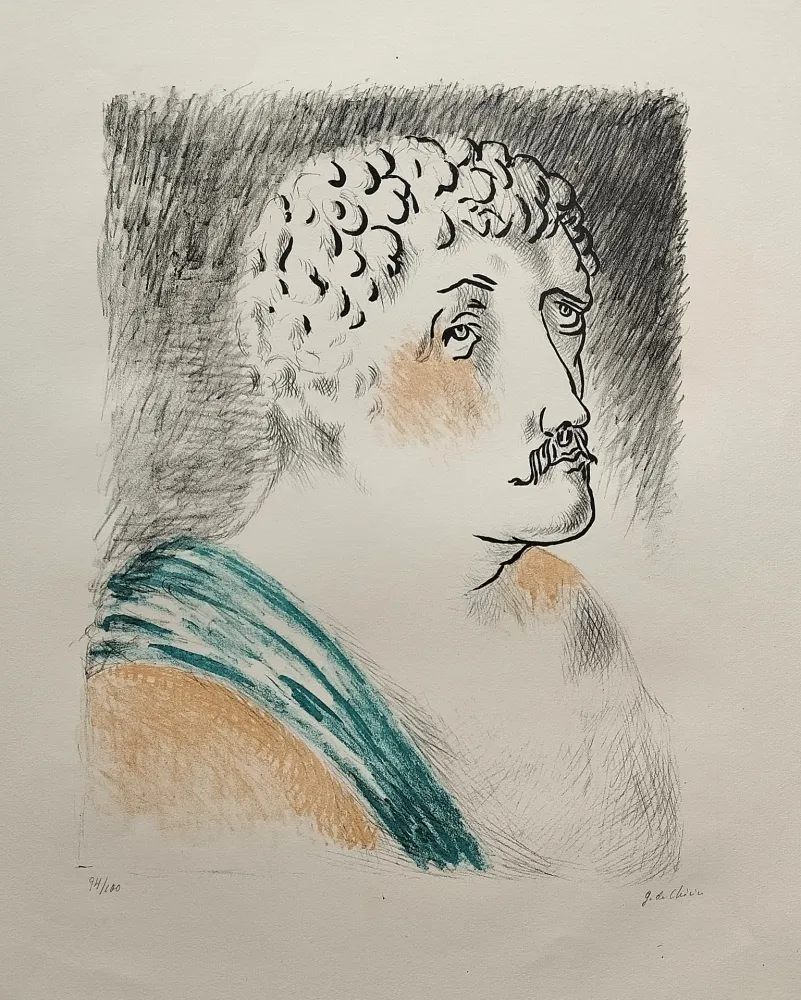 Litografía De Chirico - Hebdomeros