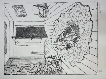 Litografía De Chirico - Il ritorno di Ulisse