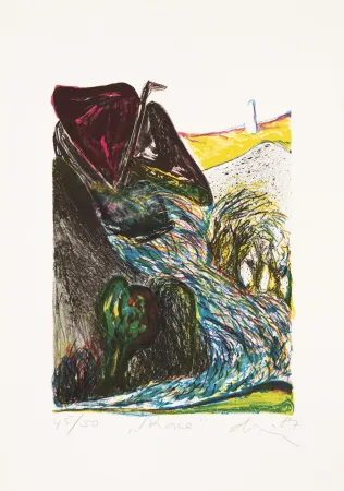 Litografía De Jong - Phare