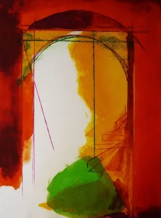 Aguafuerte Y Aguatinta De Juan - Puerta arabe