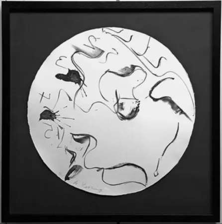 Litografía De Kooning - Untitled from Self Portrait in a Convex Mirror