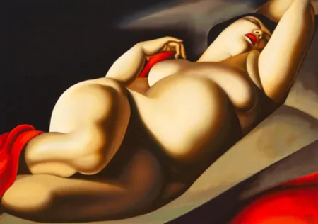 Serigrafía De Lempicka - La Belle Rafaela