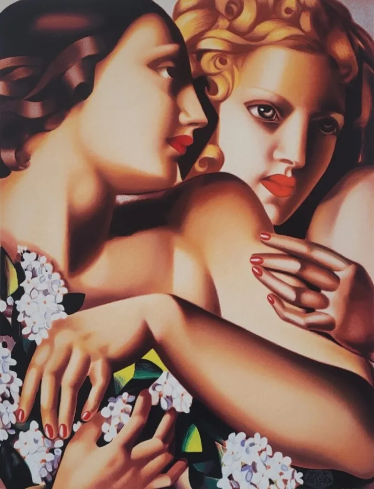 Serigrafía De Lempicka - Printemps 