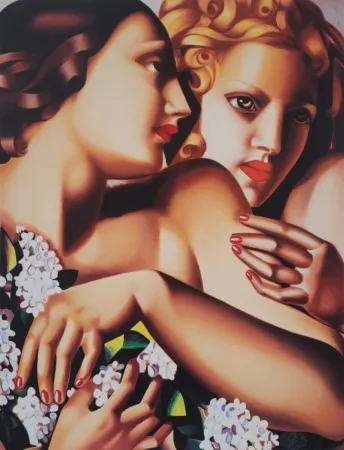 Serigrafía De Lempicka - Printemps 