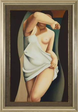 Serigrafía De Lempicka - The Model, 1957