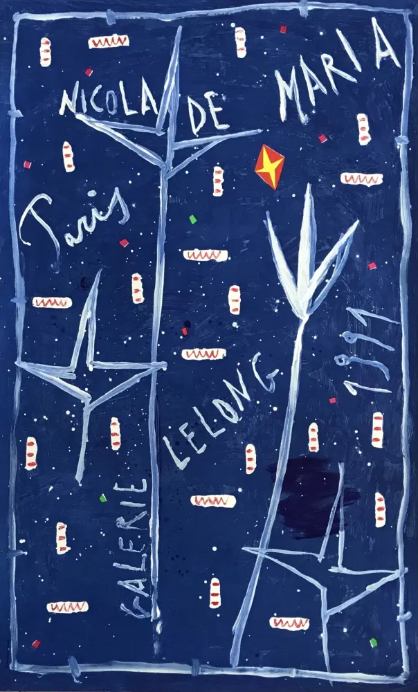 Litografía De Maria - Affiche lithographique d'exposition