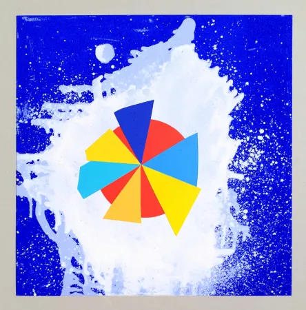 Serigrafía De Maria - Composizione