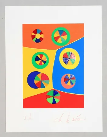 Serigrafía De Maria - Senza titolo