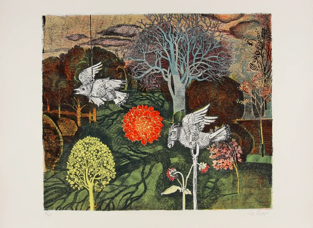 Litografía De Rosa - Fantastic Creatures