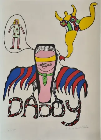 Serigrafía De Saint Phalle - Daddy 
