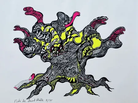 Serigrafía De Saint Phalle - L'arbre 