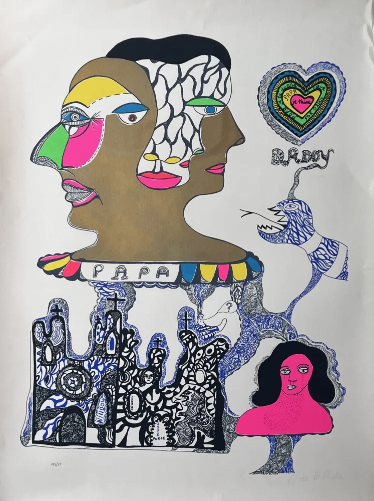 Serigrafía De Saint Phalle - Nana Power 