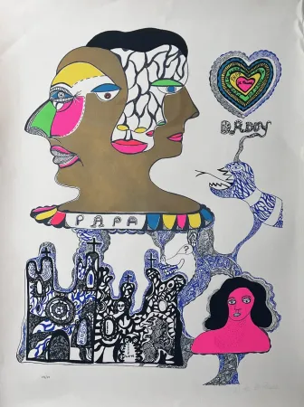 Serigrafía De Saint Phalle - Nana Power 