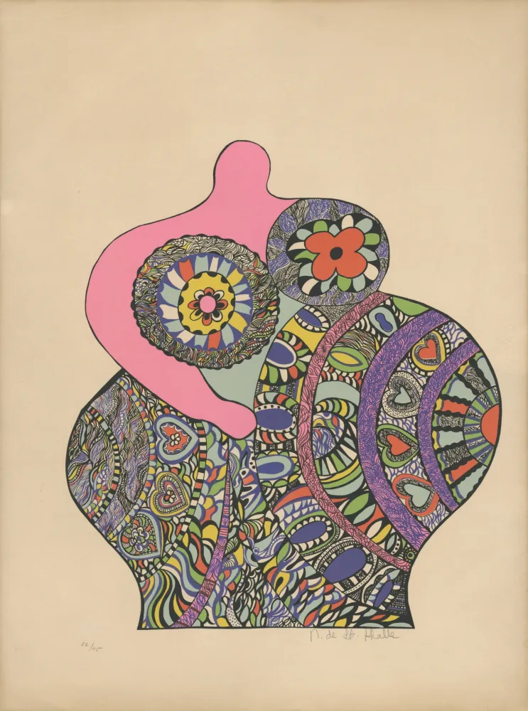 Serigrafía De Saint Phalle - Nana Power : Nana II