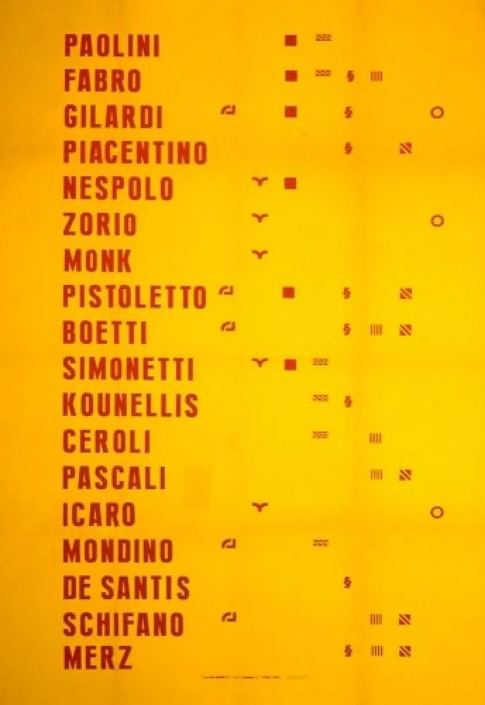 Litografía De Santis - Manifesto 2017