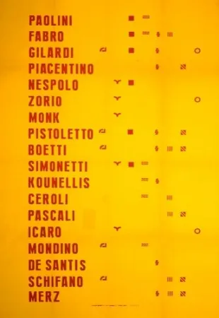 Litografía De Santis - Manifesto 2017