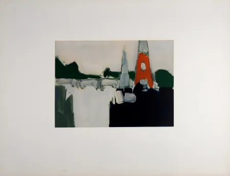 Litografía De Stael - Paris, La Tour Eiffel, 1974